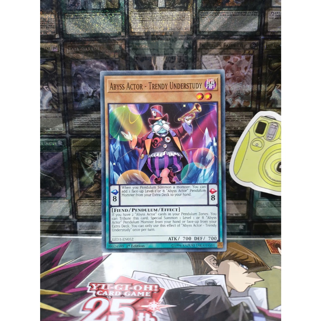 [ Đỗ Lạc Shop ] Thẻ Bài Yugioh Pen Abyss Actor - Trendy Understudy