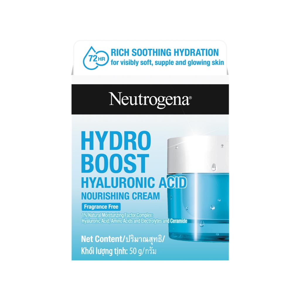 Kem Dưỡng Ẩm Neutrogena Cấp Nước Cho Da Khô  50g Hydro Boost Hyaluronic Acid Nourishing Cream Hasaki Sản Phẩm Chính Hãng