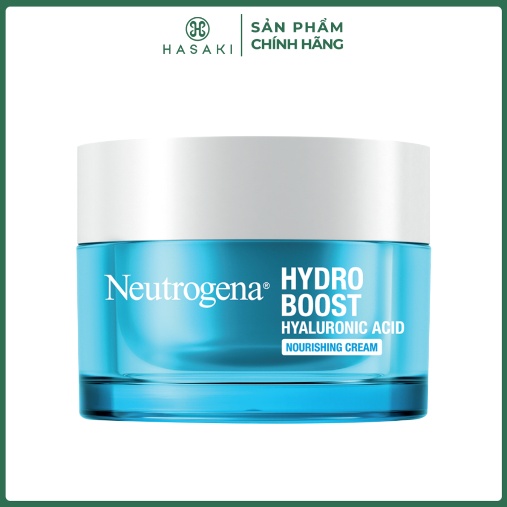 Kem Dưỡng Ẩm Neutrogena Cấp Nước Cho Da Khô  50g Hydro Boost Hyaluronic Acid Nourishing Cream Hasaki Sản Phẩm Chính Hãng