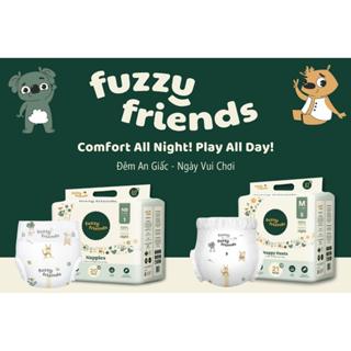   CHÍNH HÃNG  Bỉm dán quần đêm FUZZY FRIENDS Úc chất liệu cao cấp ko chất tẩy trắng chất lượng an toàn cho bé 