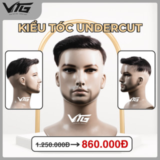 Tóc giả nam che hói VTG kiểu UNDERCUT thời thượng, hot trend thoáng khí Vua Tóc Giả