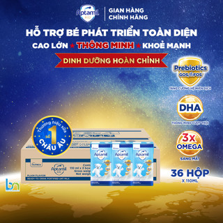 [DATE 7.25] THÙNG SỮA CÔNG THỨC PHA SẴN APTAMIL KID 110ML