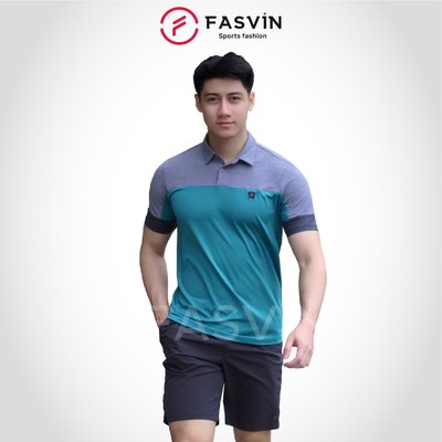 Bộ quần áo thể thao nam FASVIN AB23584.HN chất ASKIN vải mềm nhẹ co giãn thoải mái