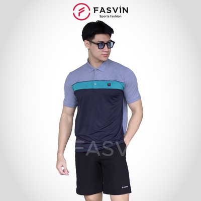 Bộ quần áo nam thể thao FASVIN AB23585.HN chất vải mềm nhẹ co giãn thoải mái