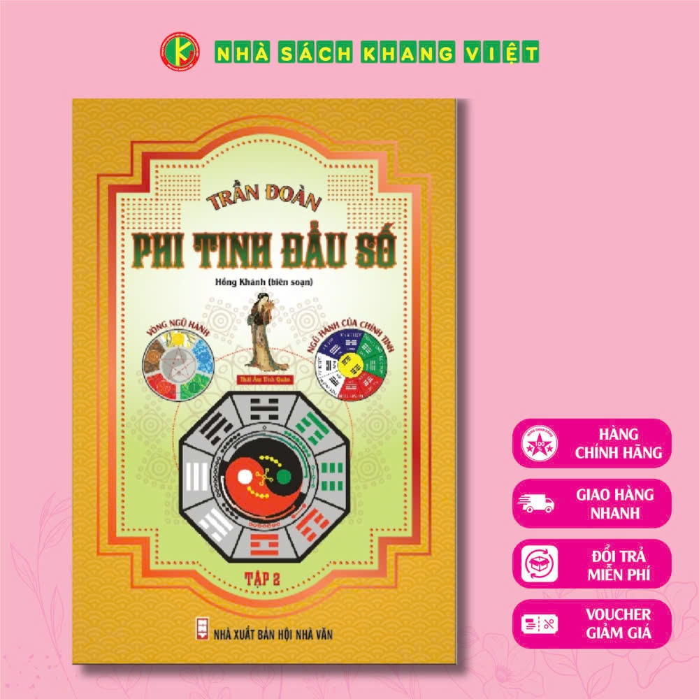 Sách - Phi Tinh Đẩu Số Tập 2 ố vàng  (Bìa cứng)