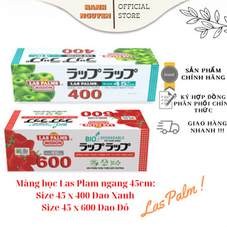 Màng bọc Thực Phẩm laspalm Size ngang 45cm x 400 hoặc 600 tự hủy sinh học