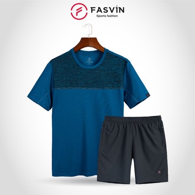Bộ quần áo nam mùa hè Fasvin AT23578.HN chất liệu thể thao tốt bền kiểu dáng đẹp