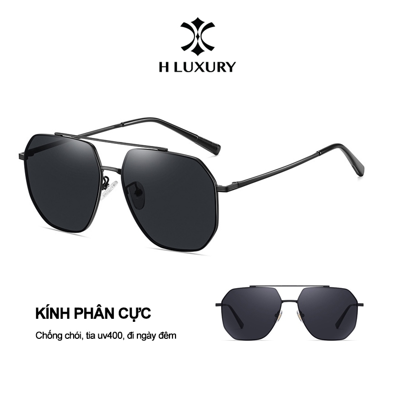 Mắt Kính Mát Nam Nữ Chống Tia UV, Chống Chói, Gọng Kim Loại - Mắt Kính Râm V3…