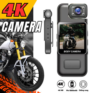  Camera Quay Phim 4K Sắc Nét Camera Hành Trình Xe Máy Chống Rung Máy Quay Mini Nhỏ Gọn Có Màng Hình CLD 