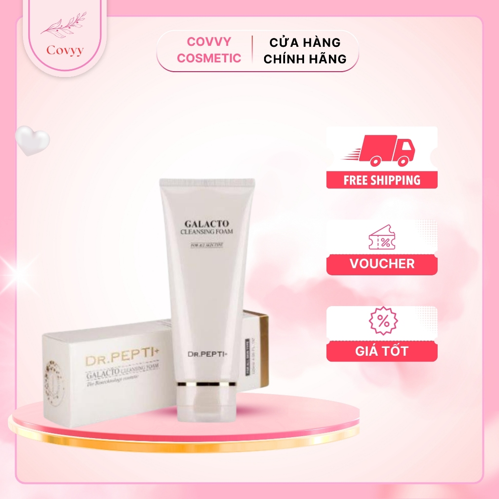 Sữa rửa mặt Dr.Pepti+ Galacto Cleansing Foam 110ml