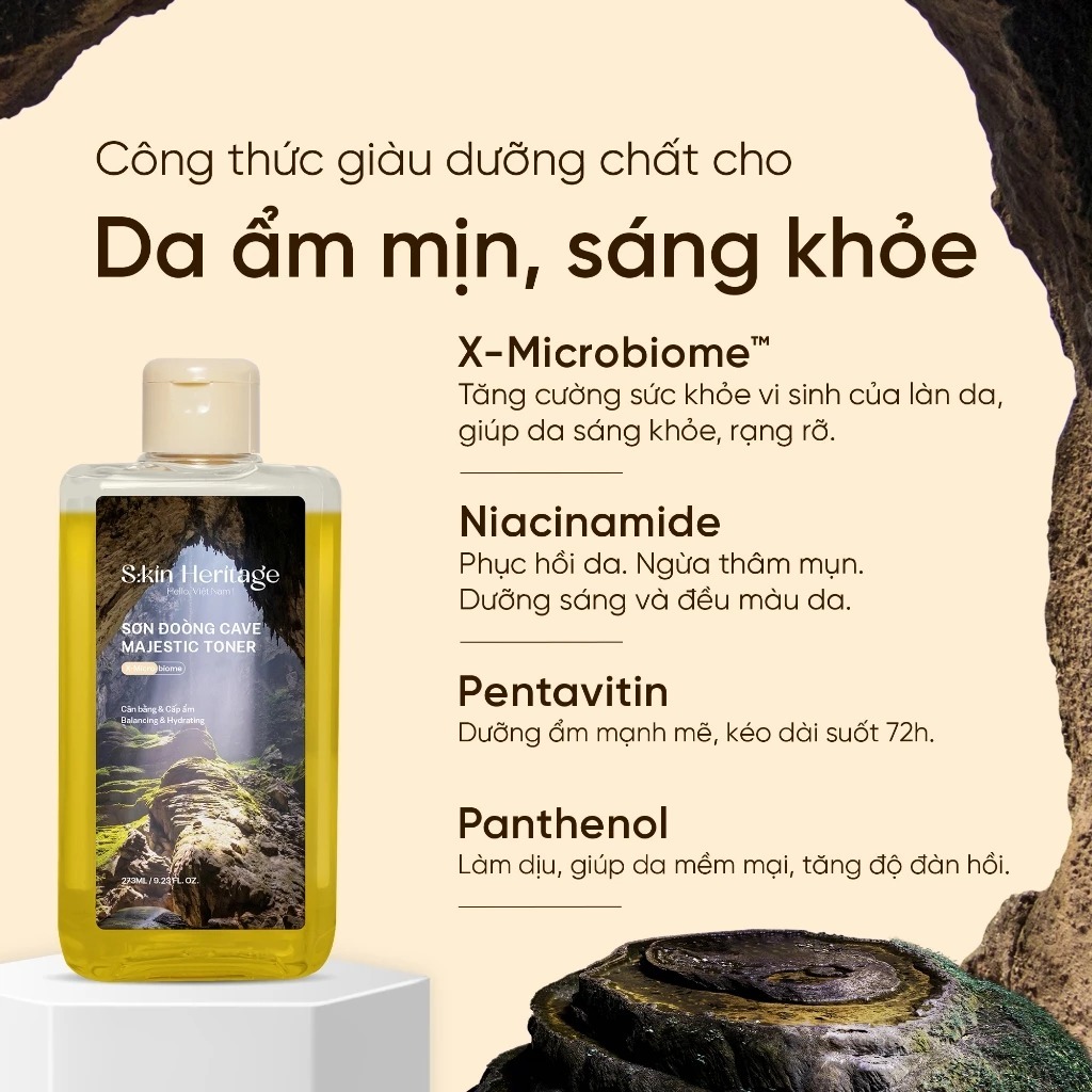 Toner Sơn Đoòng Skin Heritage Cấp Ẩm Và Phục Hồi Cho Da 273ml | BigBuy360 - bigbuy360.vn