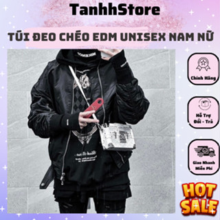   Tặng gấu BB3  Túi Hộp Trunk Edmond Maison Thời Trang   FULL BOX   Túi EDM fullbox Boy Phố Túi Đeo Chéo Unisex Nam Nữ 