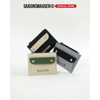 Ví Vải Nam Nữ SAIGONSWAGGER® SGS UNIVERSE BUTTON FLAP WALLET Ví Gập
