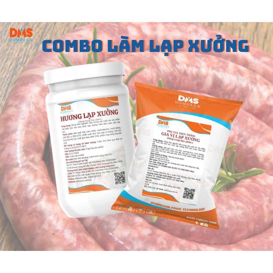 COMBO LÀM LÀM XƯỞNG TẠI NHÀ - GIA VỊ LẠP XƯỞNG & HƯƠNG LẠP XƯỞNG