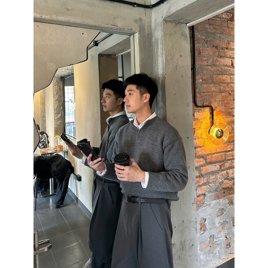 Áo len nam lông angola LOCK SWEATER by Scott Sor