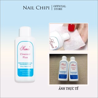  Nước lau sơn gel móng nước rửa cọ lau gel Sina 60ml 