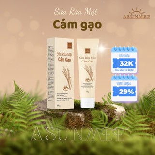 Sữa Rửa Mặt Cám Gạo Asun Lành Tính Sạch Sâu Mềm Mịn Hiệu Quả Cho Mọi Loại Da 100g