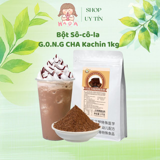   GIÁ SỈ 18x  Bột socola G.0ng C.H.A Kachin pha trà sữa Ngon Đặc Biệt 1kg   Có đường   
