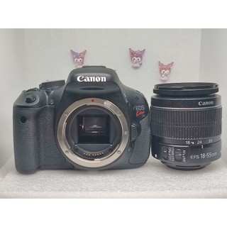 Máy ảnh Canon EOS 600D (Rebel T3i / Kiss X5) kèm lens 18-55mm - màn hỉnh xoay lật