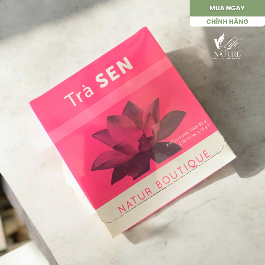 Trà sen Natur Boutique FITO Organic Lotus Tea (20 Teabags)