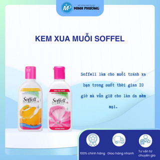  ✅  CHÍNH HÃNG  SOFFELL - KEM CHỐNG MUỖI CHAI 60ML 