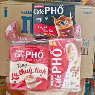 Cà Phê Phố Sữa Đá / Đen Đá Hộp 240g/160g