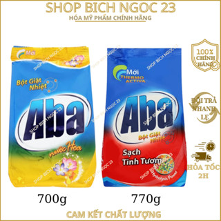 Bột giặt nhiệt Aba hương nước hoa 700g/770g