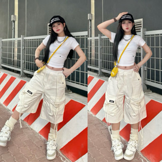 Quần short Kaki POCKET Túi hộp Tag JJAYS Form Lửng Unisex Nam, nữ 🖤 Jaystoree