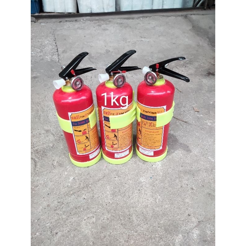 Bình chữa cháy bột : 1kg -2kg -4kg (Có kiểm định và ko kiểm định )