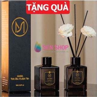  Tinh dầu thơm phòng khuếch tán cắm que MAIBA tinh dầu nước hoa thơm phòng tinh dầu thiên nhiên chai lớn 150ml đen xám 