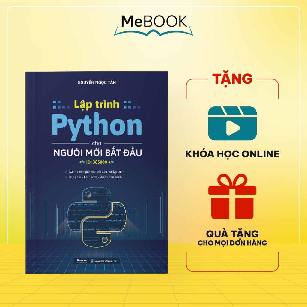 Sách lập trình Python cơ bản, cho người mới bắt đầu | Me Book