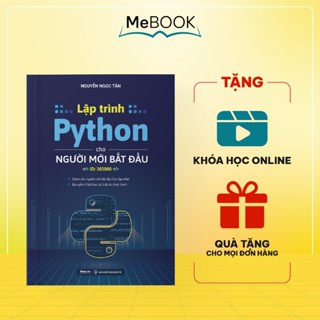 Sách lập trình Python cơ bản, cho người mới bắt đầu | Me Book