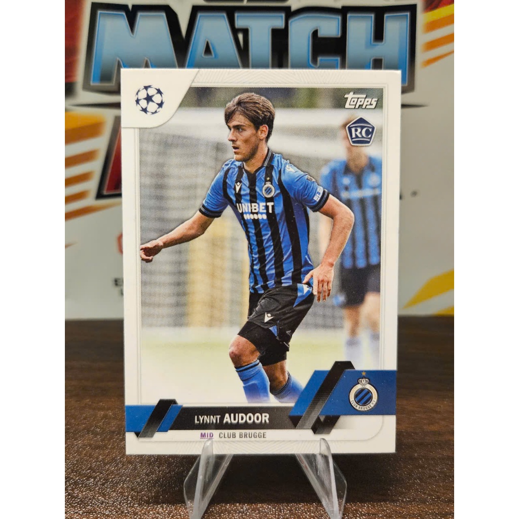 Thẻ Lynnt Audoor Topps UEFA Club Competitions 2022/2023 (Club Brugge) (22/23)