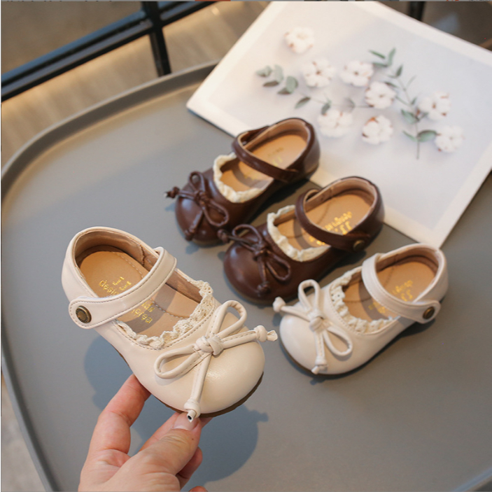  Giày Búp Bê Công Chúa Thắt Nơ Sz 21-30 Đế Êm Nhẹ Cho Bé Gái Tết 2024   Đ   Sandal Voi 