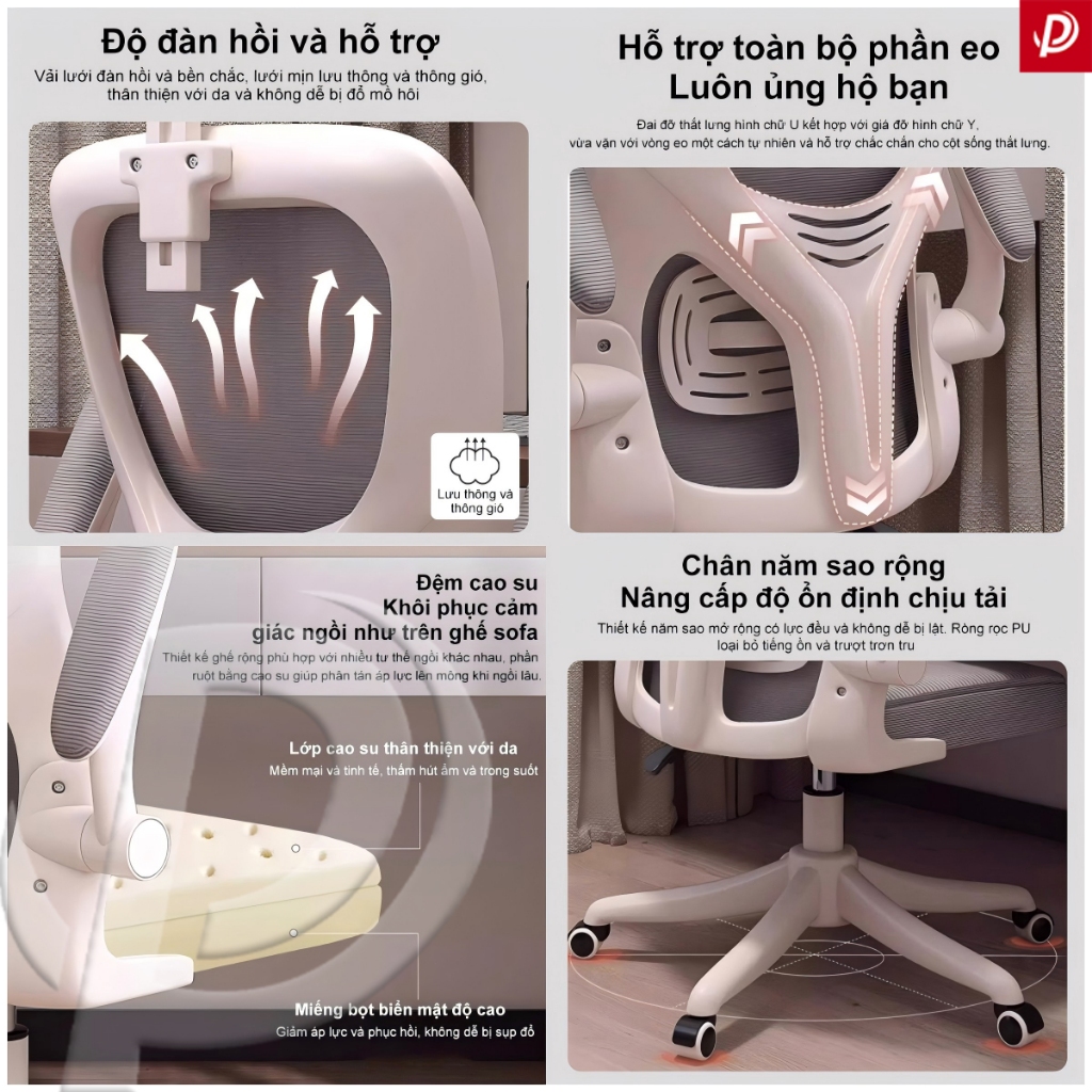 Ghế Văn Phòng Ghế Làm Việc Cao Cấp Chất Liệu Bền Đẹp Nâng Tầm Không Gian Văn Phòng | BigBuy360 - bigbuy360.vn