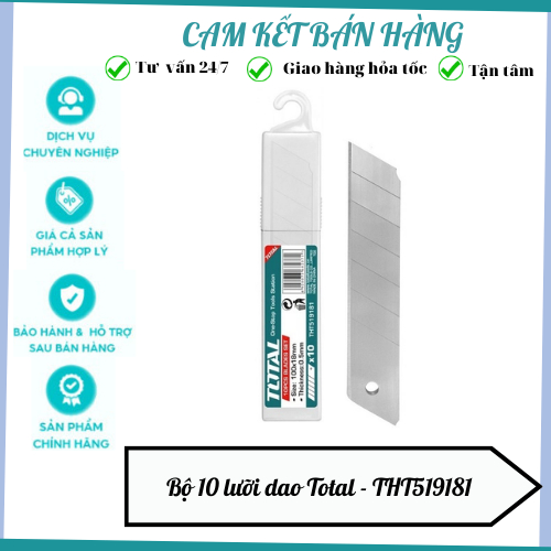 Bộ 10 lưỡi Total THT519181
