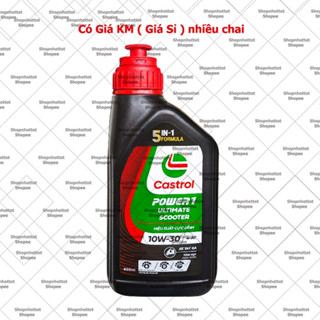 Dầu Nhớt Tổng Hợp Toàn Phần Xe Tay Ga Castrol Power-1 Ultimate 10w30 800ml ( 0.8L ) Thế hệ mới -Có giá sỉ - Shopnhottot
