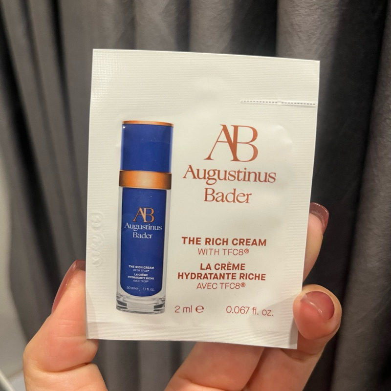 [2ml/ gói] Augustinus Bader the rich cream kem dưỡng chống lão hoá toàn diện
