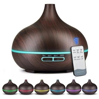 Máy Xông Tinh Dầu 550ML Có Kèm Remote Công Nghệ Phun Sương Hiện Đại Chế Độ Đèn Led 7 Màu Bảo Hành 12 Tháng Toàn Quốc