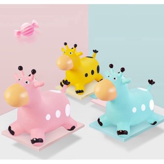 Đồ Chơi Thú Nhún Hình Tuần Lộc Cho Bé Yêu SMTDA117