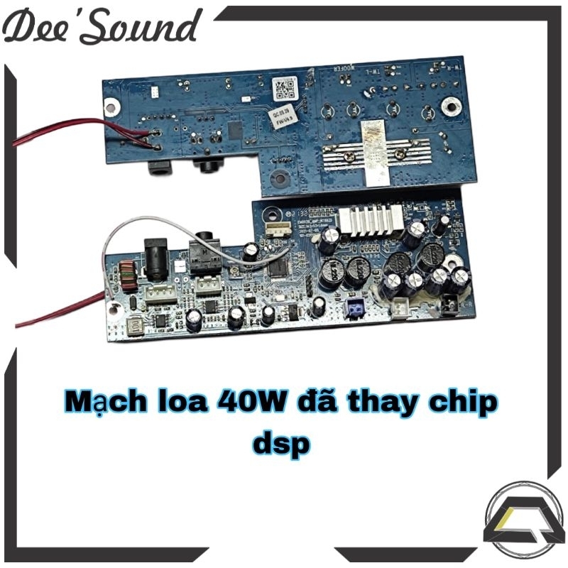 Mạch loa bluetooth 5.0 công suất 40W ( đã mở chip dsp)