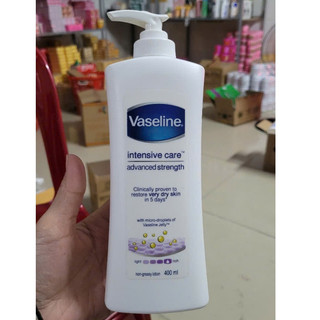 kem dưỡng da vaseline cấp ẩm làm trắng chai vòi 400ml thái lan