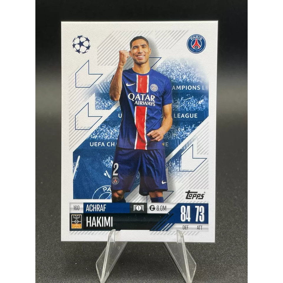 Thẻ Achraf Hakimi Topps Match Attax 2024/2025 (PSG) (24/25)