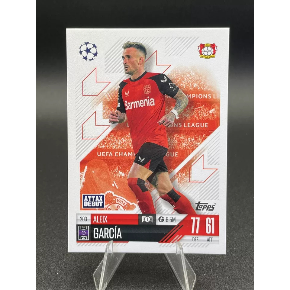 Thẻ Aleix Garcia Topps Match Attax 2024/2025 (Bayer Leverkusen) (24/25)