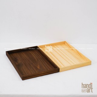 Khay gỗ, Khay trà gỗ - Khay tay nắm