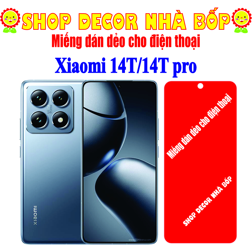 Cường lực dẻo bảo vệ màn hình điện thoại Xiaomi 14T/14T pro (Mi 14T/ Mi14T pro)