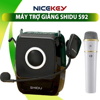  Máy Trợ Giảng SHIDU S92 Loa Trợ Giảng Không Dây Công Suất 25w Bluetooth Giành Cho Giáo Viên Hướng Dẫn Viên 