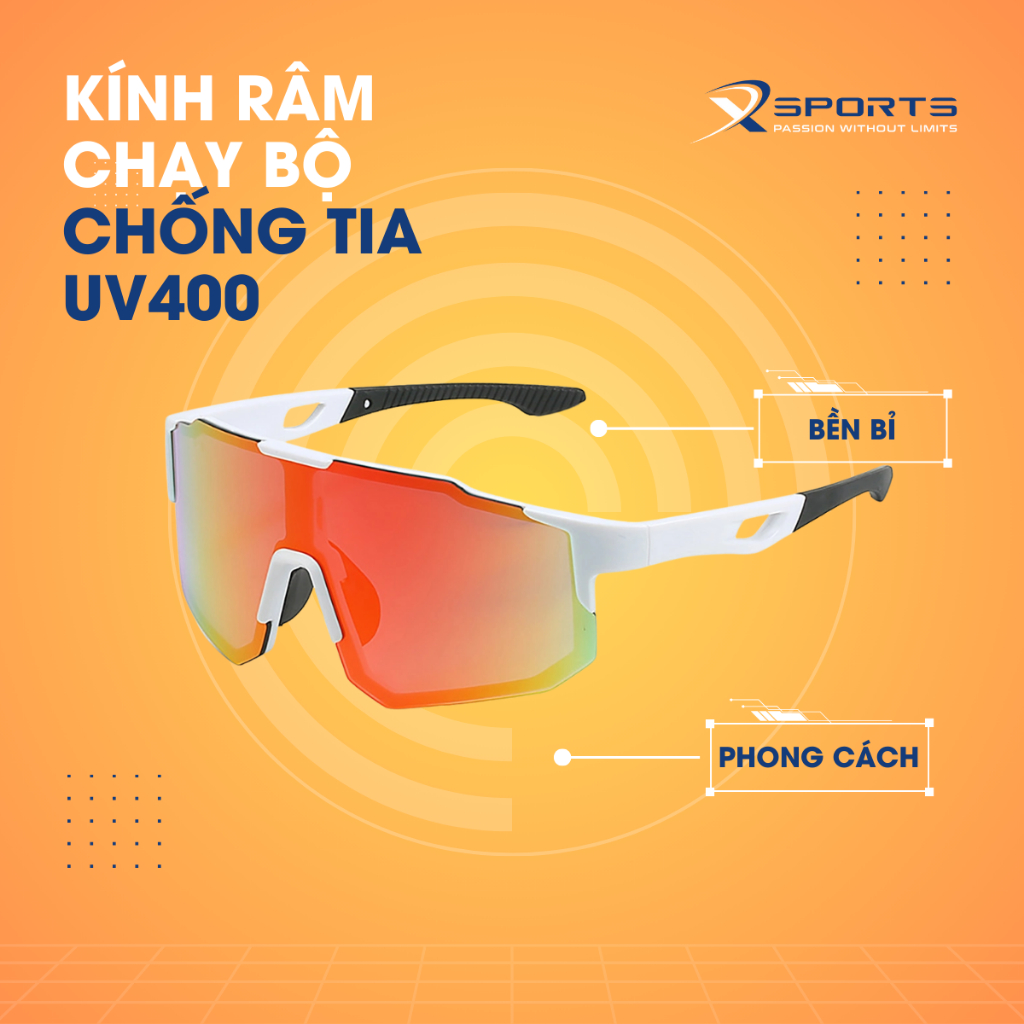 KÍNH RÂM CHẠY BỘ CHỐNG TIA UV400 MS299 - XSPORT
