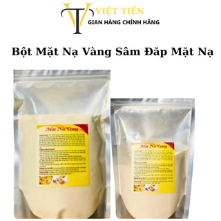 Mặt Nạ Bột Dẻo Vàng Sâm 500g 1000g | Nạ Bột Collagen Vàng Dưỡng Trắng, Chống Lão Hoá Da.