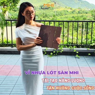 [Nhà Máy Sản Xuất] Vỉ Nhựa Ghép Lót Sàn Giả Gỗ Ban Công,Lót Sàn Nhà Tắm Chống Trơn Cao Cấp Bản To